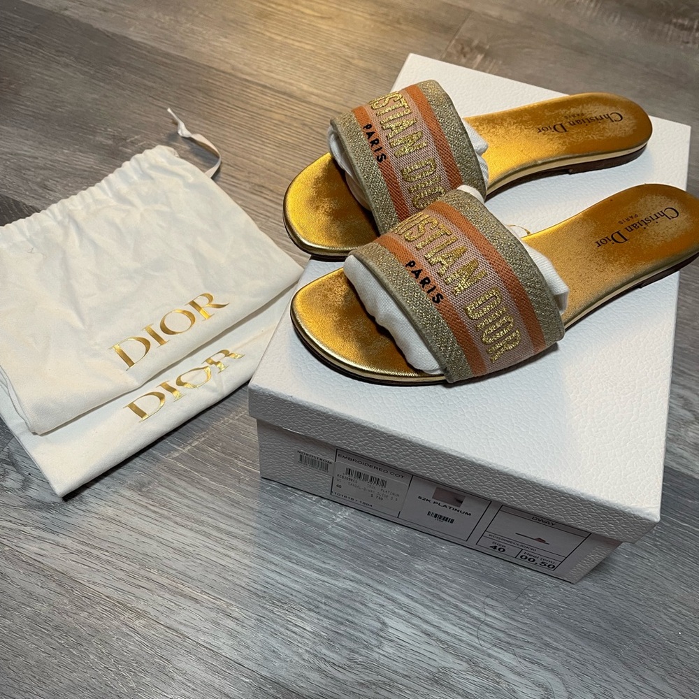 Dior dway Slide Sandals